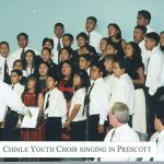 chinle youth choir singing in prescott 1998